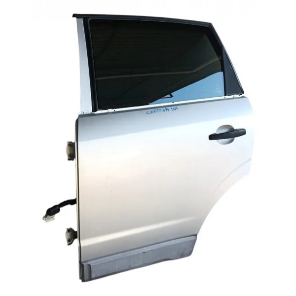 Porta Traseira Esquerda Captiva 2011 Traseira Esquerda Prateado