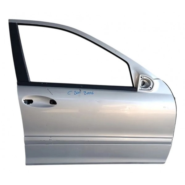 Porta Dianteira Direita Mercedes C200 2006 Dianteira Direita Prateado