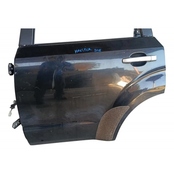 Porta Traseira Esquerda Subaru Forester 2012 Traseira Esquerdo Preto