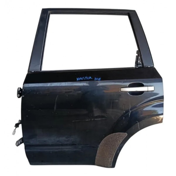 Porta Traseira Esquerda Subaru Forester 2012 Traseira Esquerda Preto