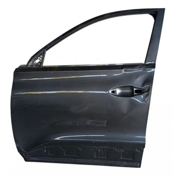 Porta Dianteira Esquerda Chery Tiggo 5x 2023 (avaria) Dianteira Esquerda Cinza-escuro