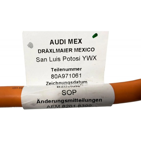 Cabo Alta Voltagem Carregador Audi Q5 2.0 Híbrido 2024