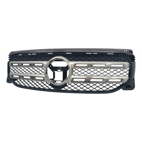 Grade Mercedes Glb 200 2021 (detalhe) Prateado Fosco
