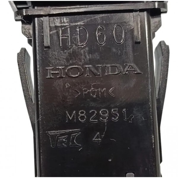 Botão Pisca Alerta Honda Civic Touring Hev 2024 Preto