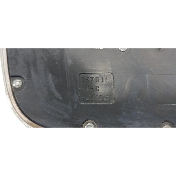 Emblema Traseiro Honda Civic Touring Hev 2024 Preto