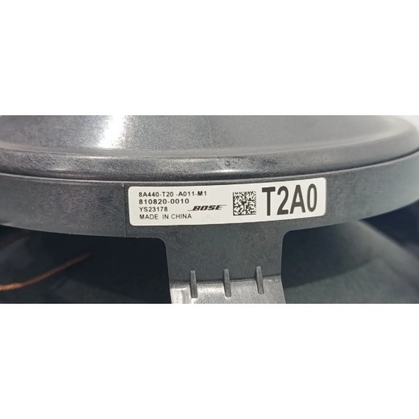 Alto Falante Traseiro Subwoofer Honda Civic Touring Hev 2024 Preto