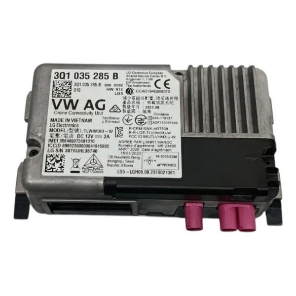 Módulo Controle Online Audi Q3 2020