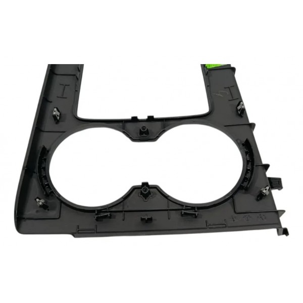 Moldura Porta Copos Console Central Audi A4 2018 Preto