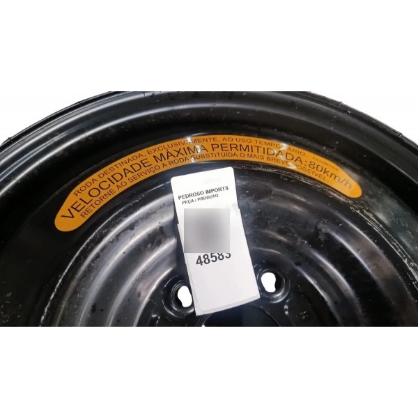 Roda Aro Socorro Step Eclipse Cross 2025 Preto
