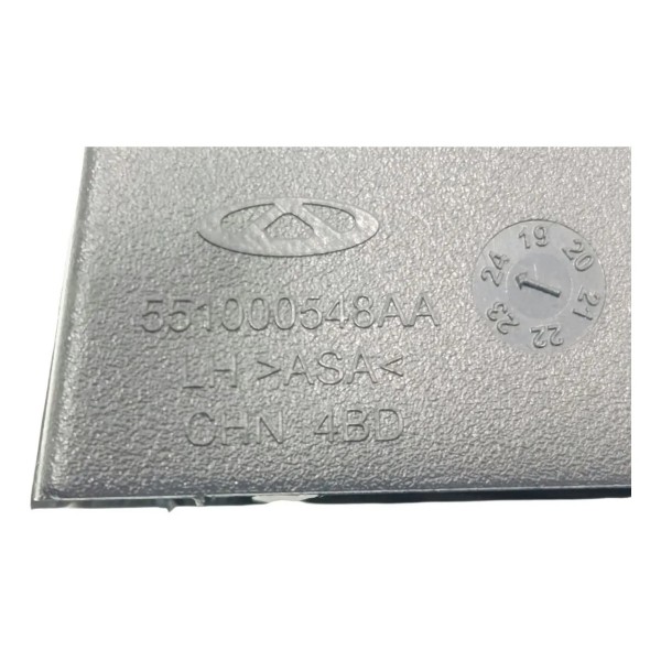 Moldura Canaleta Vidro Tras Esq Chery Tiggo 7 1.5 2024 Preto