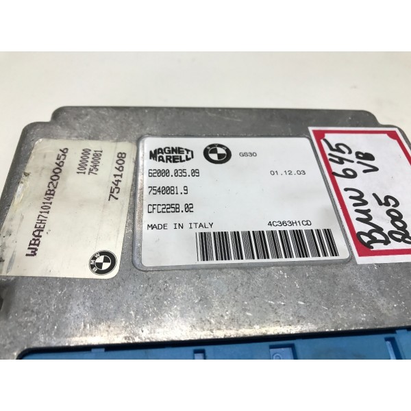 Módulo Transmissão  Bmw 645 4.4 V8 2005