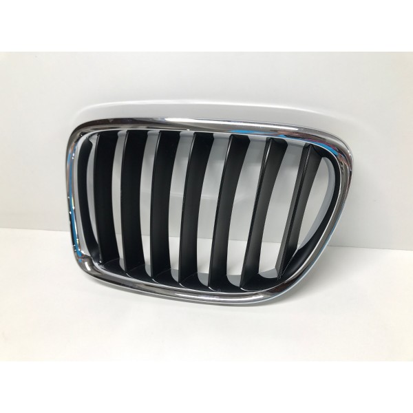 Grade Dianteira Esquerda Bmw X1 E84 51112993307 - Preto - Esquerdo