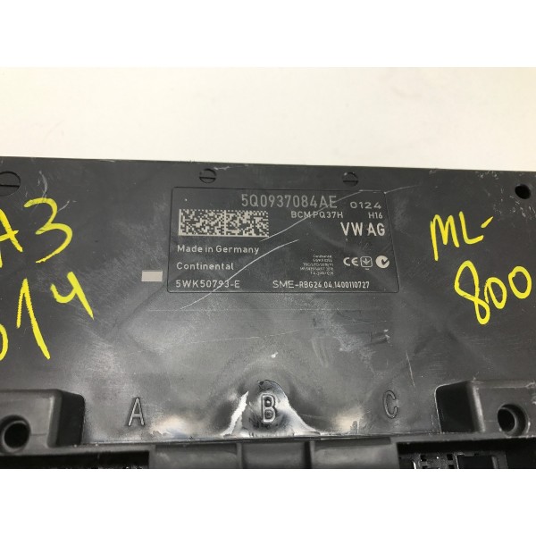 Módulo Conforto Audi A3 1.4 2014 5q0937084ae