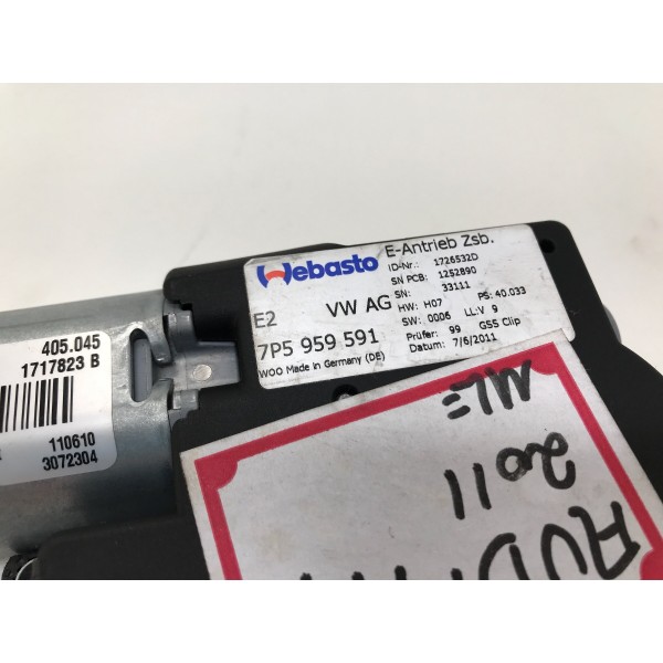 Motor Teto Solar Audi A7 2011 7p5959591