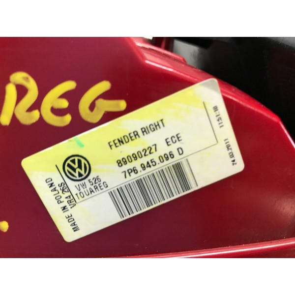 Sinaleira Direita Volkswagen Touareg 2011 7p6945096d Direito