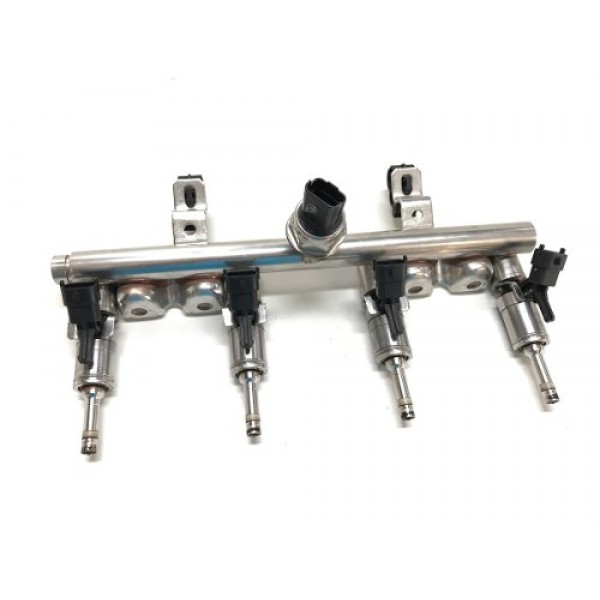 Flauta Com Bicos Injetores Peugeot 308 Thp 1.6 2015 V7591623