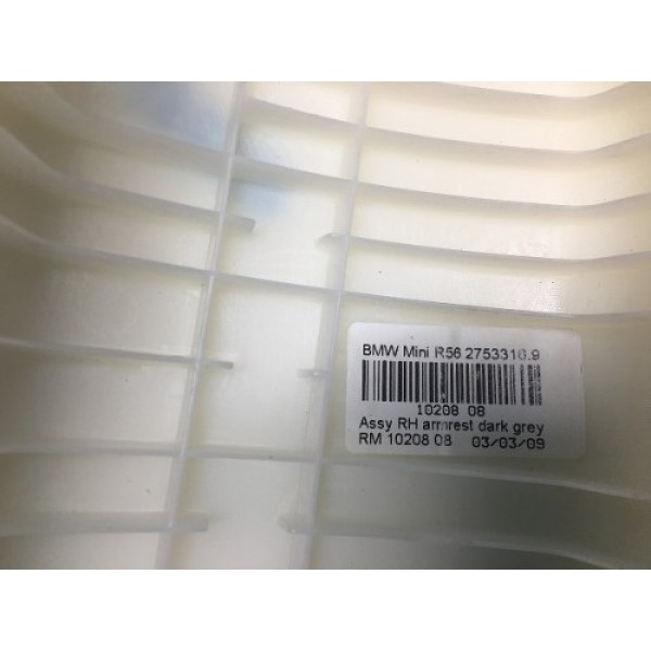 Apoio Braço Forro De Porta Mini Cooper S 1.6 2010 2753316