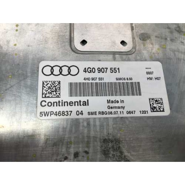 Modulo De Injeção Audi A7 3.0 Turbo 2012 4g0907551