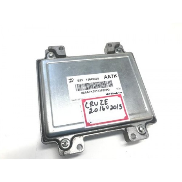 Módulo De Injeção Chevrolet Cruze 2013  12649420 Usado