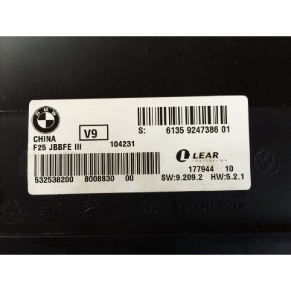 Módulo Carroceria Jbbfe Iii 3 Bmw X3 2011 9247386