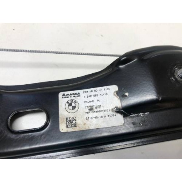Máquina De Vidro Traseira Esquerda Bmw 125 F20 2015 7242555