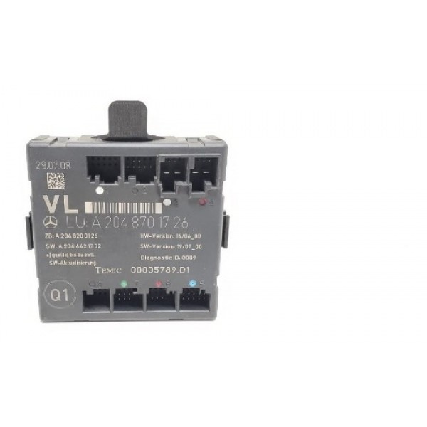 Módulo Porta Dianteira Esquerda Mercedes-benz C 200 K 2008