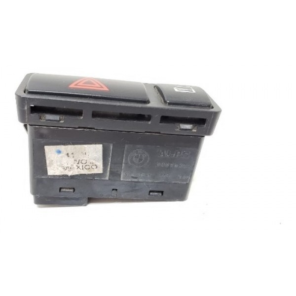 Botão Alerta Trava Bmw X5 2005 8368920 Preto