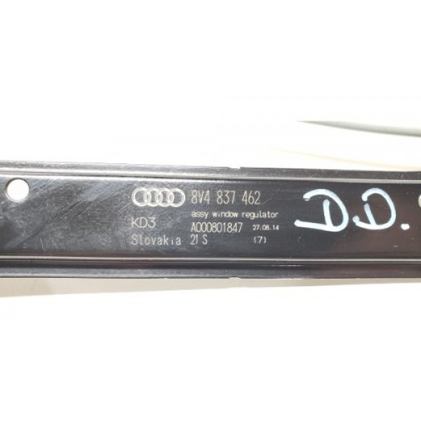 Máquina Vidro Elétrico Dianteiro Direito Audi A3 1.8 Sportback 2014 8v4837462