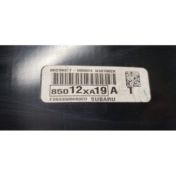 Painel Instrumentos Subaru Tribeca 2010 85012xa19at - Preto