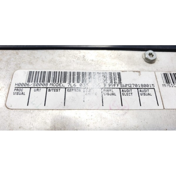 Modulo Amplificador Som Vw Touareg V8 2007 7l6035456b