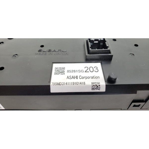 Tela Multifunções Subaru Forester Xt 2015 85261sg203 Preto