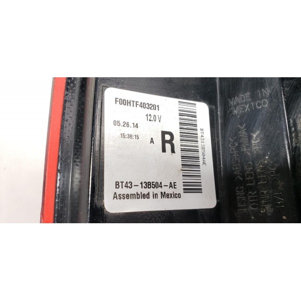 Sinaleira Lanterna Traseiro Ford Edge V6 2014  Esquerdo Vermelho