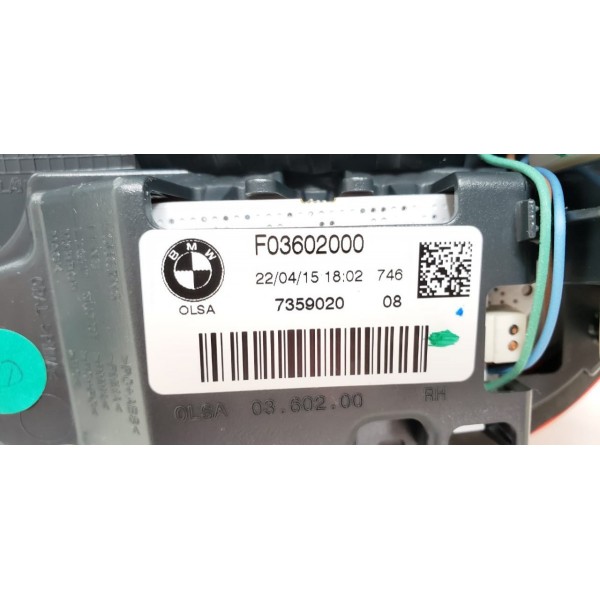 Sinaleira Lanterna Tampa Traseira Bmw 125 2016 