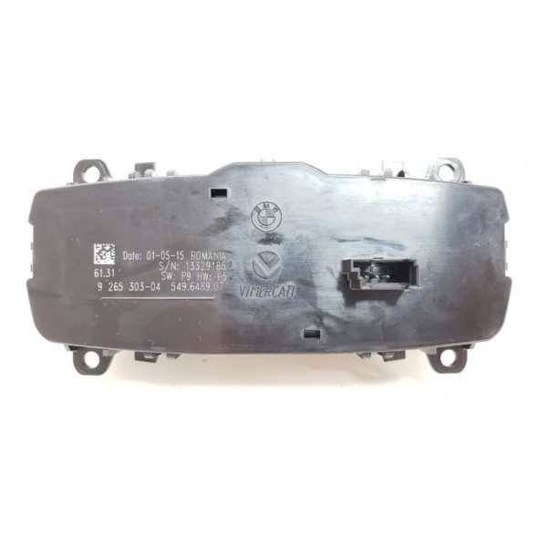 Comando Chave Luz Farol Bmw 125 Active Flex 2016 9265303