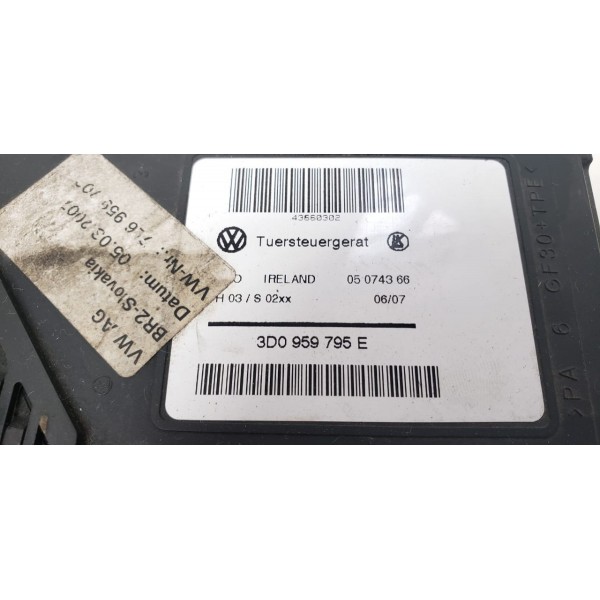 Motor Vidro Elétrico Traseiro Esquerdo Vw Touareg V8 2007 