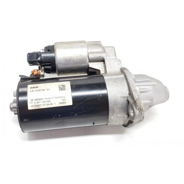 Motor Arranque Bmw 125 Active Flex 2016 7638194