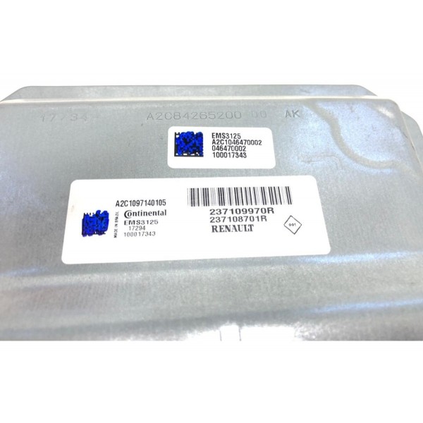 Módulo De Injeção Renault Captur 1.6 Zen 2018