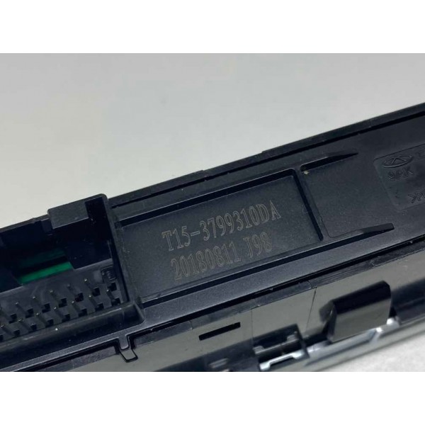 Botão Aquecedor Bancos Chery Tiggo 7 1.5t 2020 T153799310da Preto