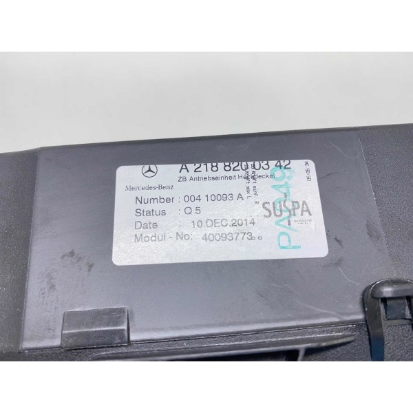 Acionamento Automático Tampa Traseira Mercedes Cls 400 2015