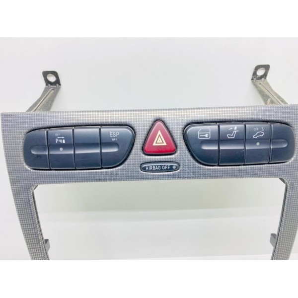 Moldura Console Central Mercedes Class C W203 2002