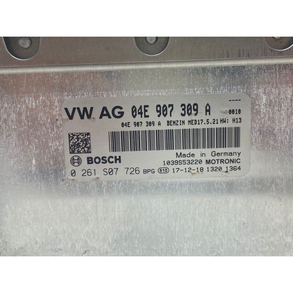 Módulo De Injeção Audi A3 Sportback 1.4 2018 04e907309a