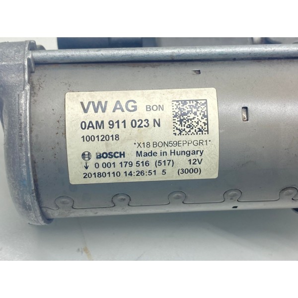 Motor Partida Arranque Audi A3 Sportback 1.4 2018 0am911023n