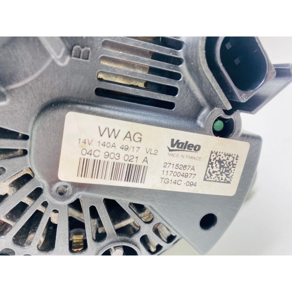 Alternador Audi A3 Sportback 1.4t 2018 140 Amperes