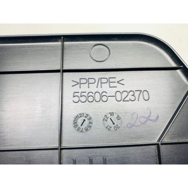 Tampa Inferior Painel Toyota Corolla Hybrid 2020 55606-02370 Preto