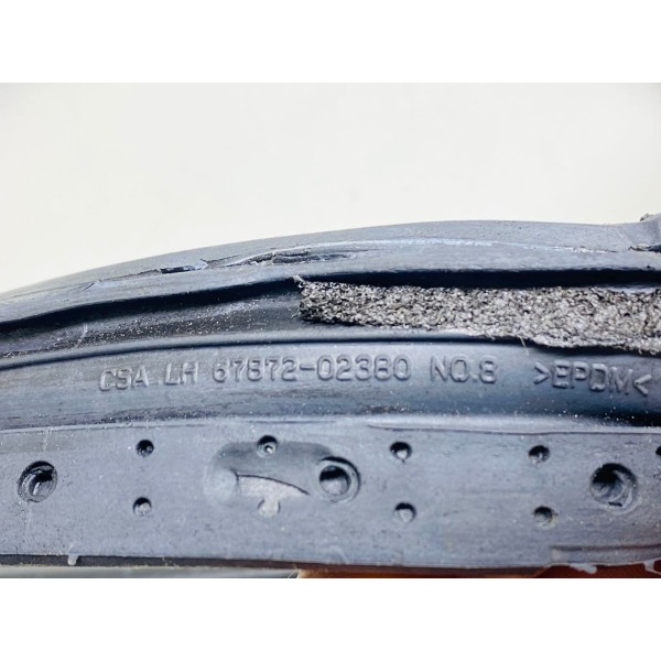 Borracha Externa Porta Traseira Esquerda Corolla Hybrid 2020