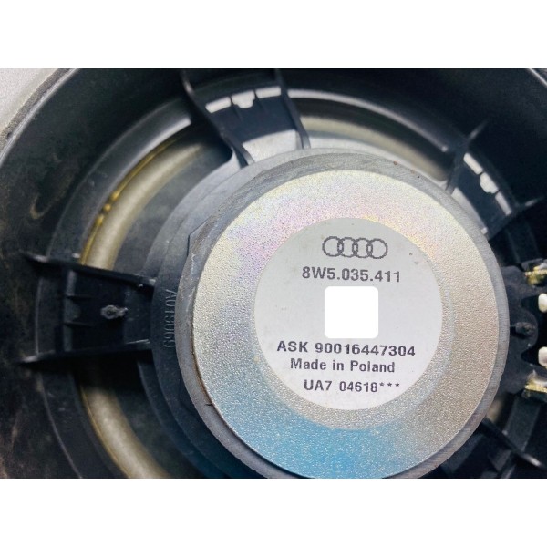 Auto Falante Traseiro Audi A4 A5 2.0 Tfsi 2018 Cód 8w5035411 Preto