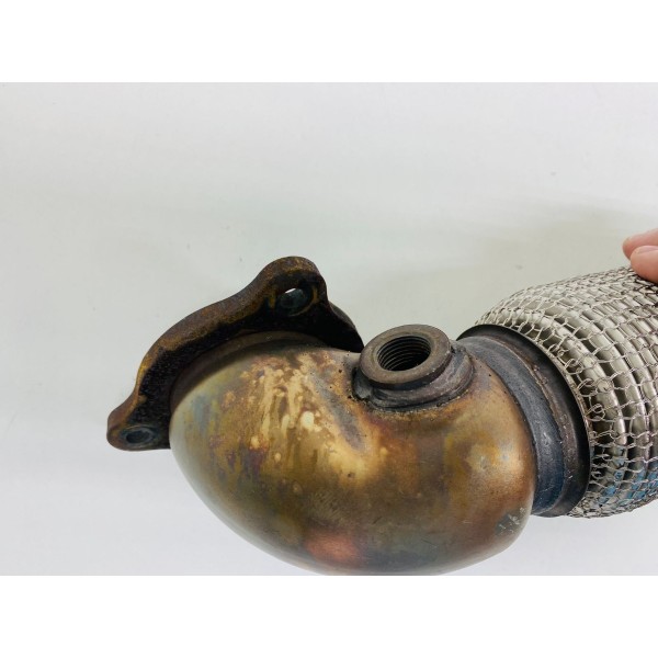 Saída Escapamento Mercedes-benz Ml350 V6 Diesel 2015 N. A642 Prateado