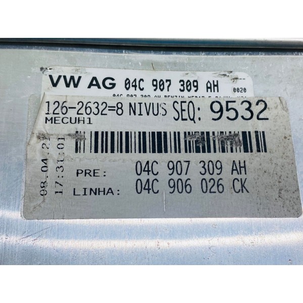 Módulo Injeção Vw Nivus 1.0 Tsi 2021 Cód. 04c907309ah