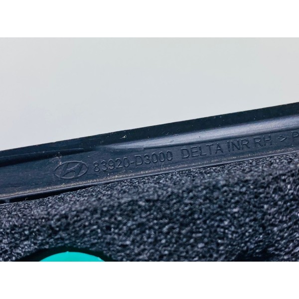 Acabamento Traseiro Direito Hyundai New Tucson Turbo Gdi 20 - Preto