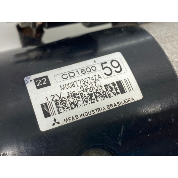 Motor Partida Arranque Pajero Dakar 3.2 Diesel 2016 Cd160059